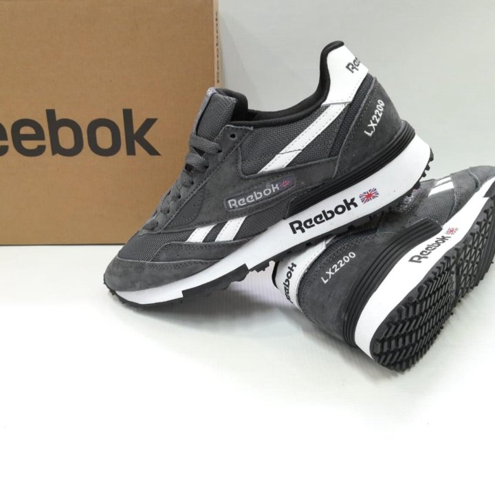 Кроссовки Reebok LX2200 лето артикул 3180 серый