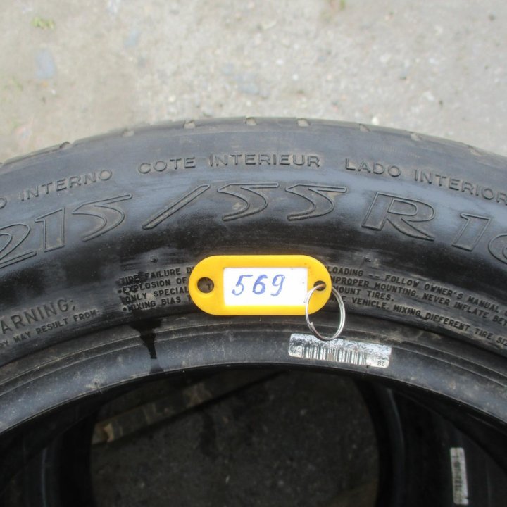 4шт 215 \ 55 R16 Michelin