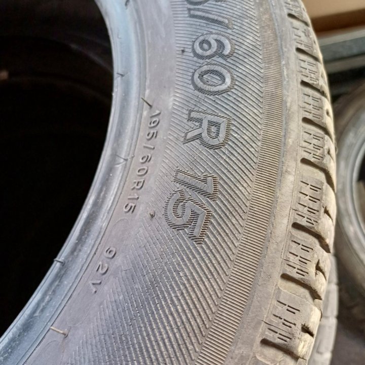 Michelin 195/60/15, 2шт