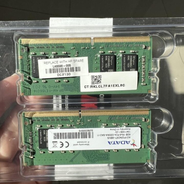 Оперативная память для ноутбука DDR4 8GB