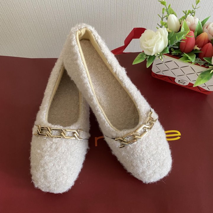 Туфли меховые