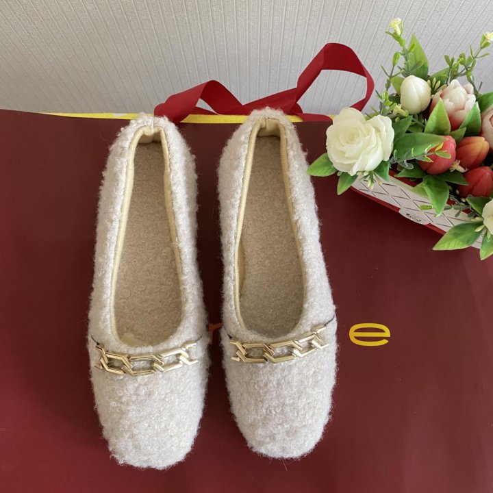 Туфли меховые