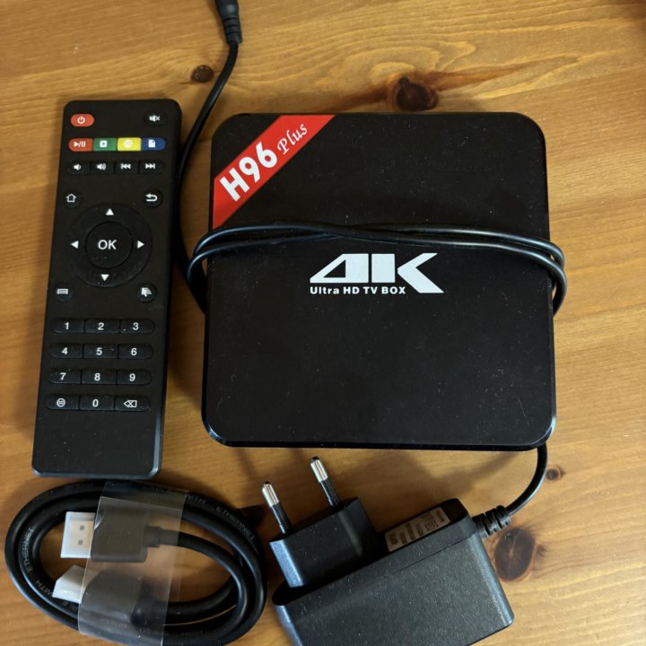 Тв-приставка H96plus 4K Ultra TV Box