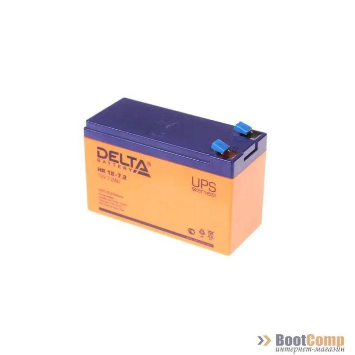 Батарея 12V/ 7,2Ah DELTA HR 12-7.2 клеммы F2