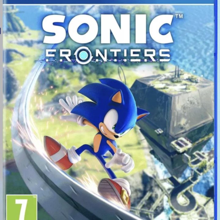  Новый диск Sonic Frontiers PS4