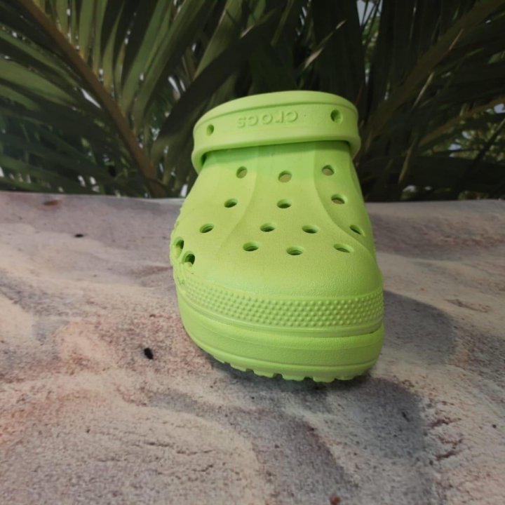 Crocs р-ры 36-39 артикул 208186 неон