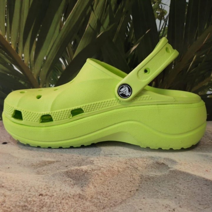 Crocs р-ры 36-39 артикул 208186 неон