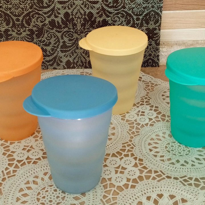 Стаканы Tupperware новые.