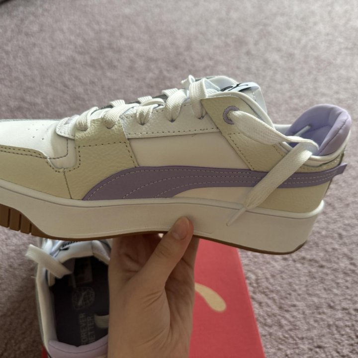 Кеды Carina Street VTG PUMA White-Vivid Viole