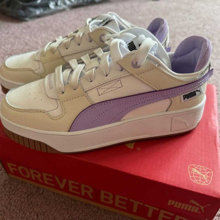 Кеды Carina Street VTG PUMA White-Vivid Viole