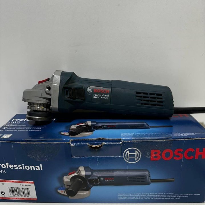 УШМ BOSCH GWS 750-125 Арт. Т70218