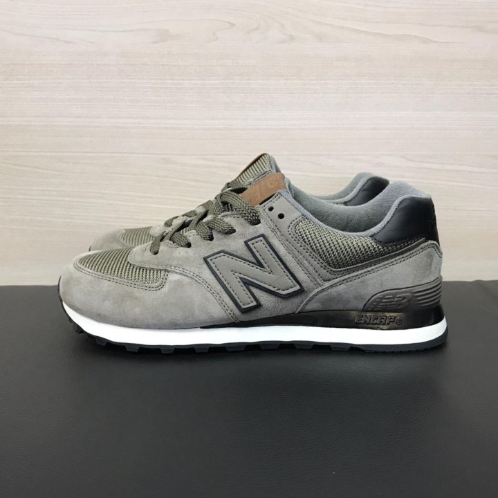 Кроссовки New Balance 574 мужские летние хаки