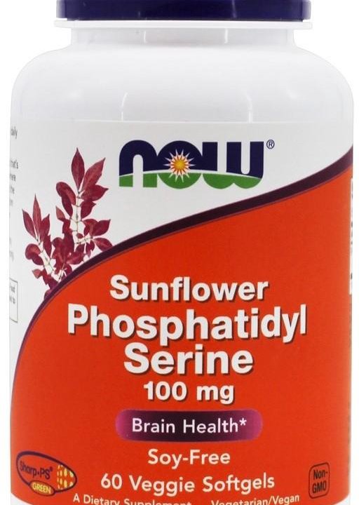 NOW Phosphatidyl Serine 100 мг 60 капсул