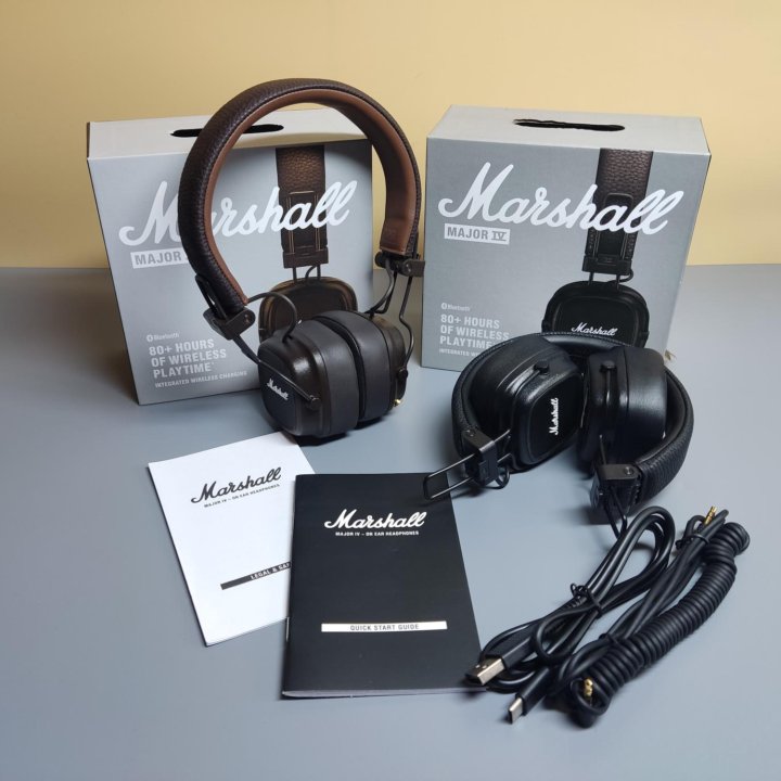 Наушники Marshall Major 4 беспроводные (новые)