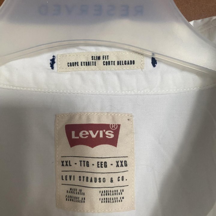 Рубашка мужская levis XXL