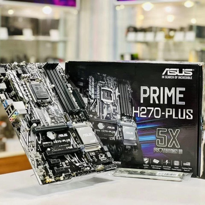 Материнская плата Asus Prime H270-Plus / LGA1151