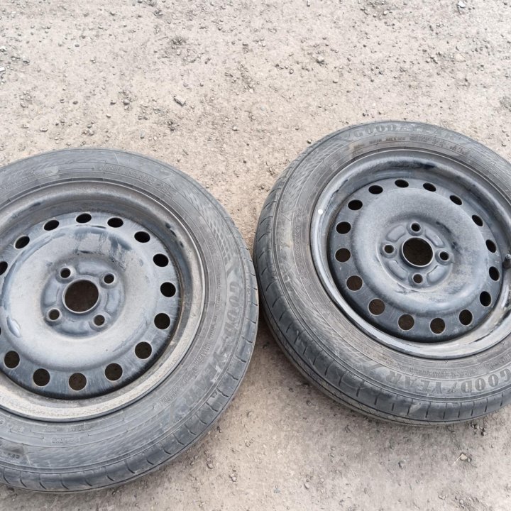 Комплект японских дисков R14 4x100 5J Toyota Roomy