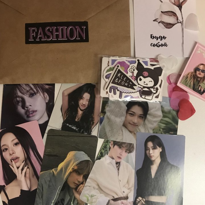 Секретный k pop box/ kpop cards/ к поп бокс