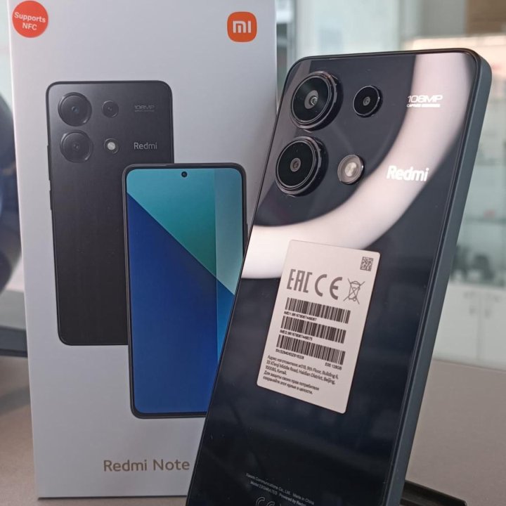 Смартфон Xiaomi Redmi Note 13 8/128Gb Black