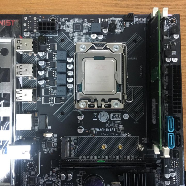 Комплект для сборки ПК, 6 ядер, 16 гб DDR3 LGA1356