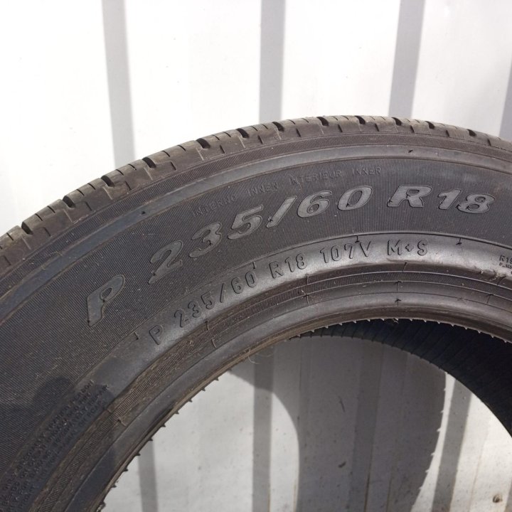 Шина PIRELLI P235/60 R18 107V M+S