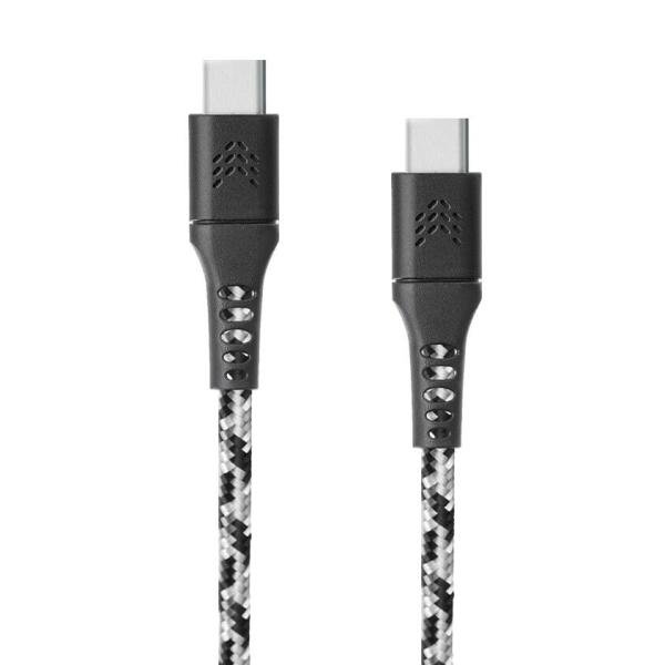 Кабель Rocket Contact USB-C/USB-C 1m 60W (RDC513BW01CT-CС) White/Black