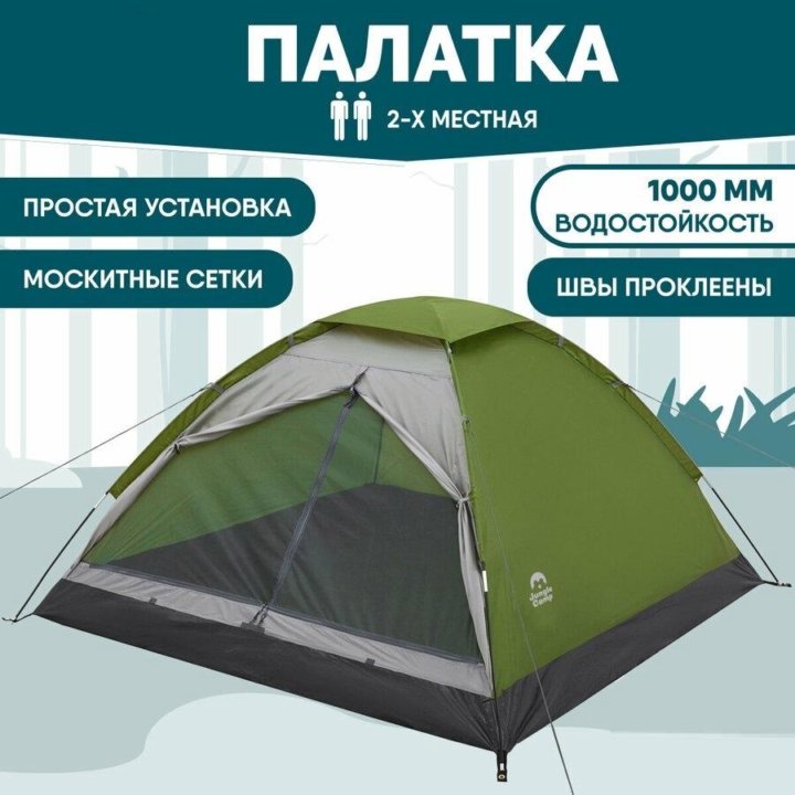 Палатка 2х местная аренда outventure dome 2