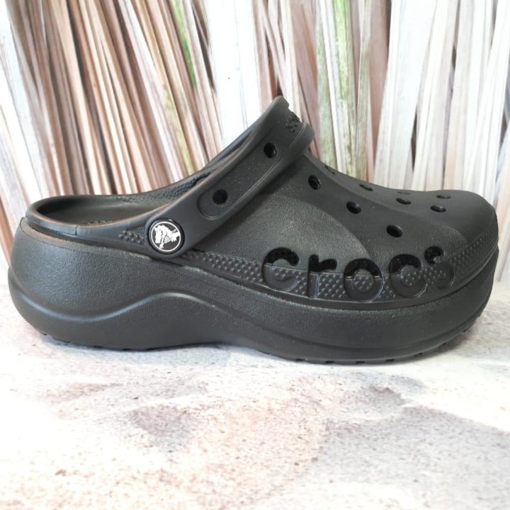 Crocs размеры 36-39 артикул 208186 чёрный