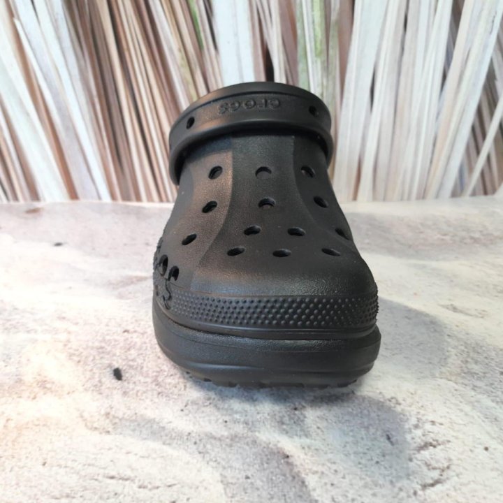 Crocs размеры 36-39 артикул 208186 чёрный