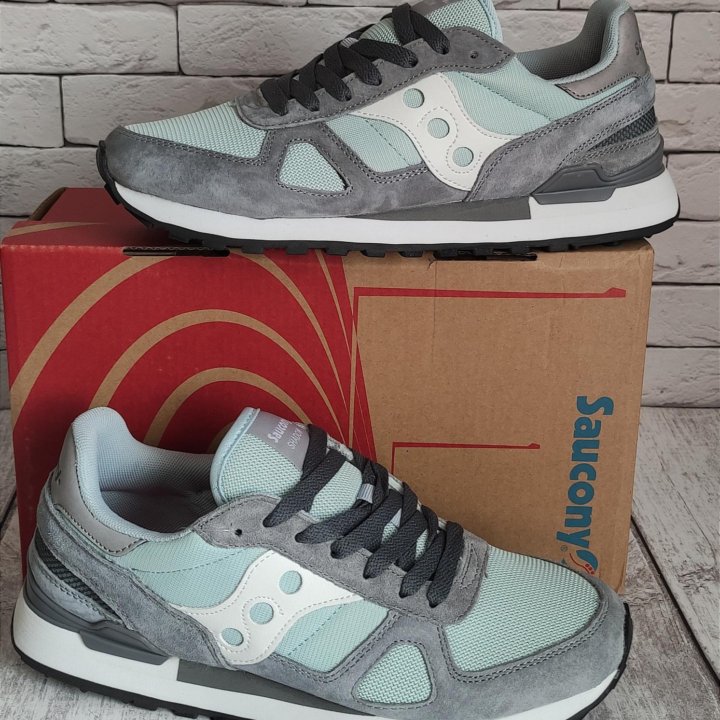 КРОССОВКИ МУЖСКИЕ ЗАМШЕВЫЕ ЛЕТНИЕ SAUCONY SHADOW