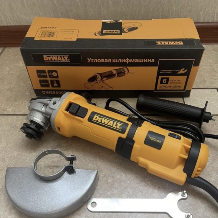 Болгарка УШМ DeWalt 1100Вт