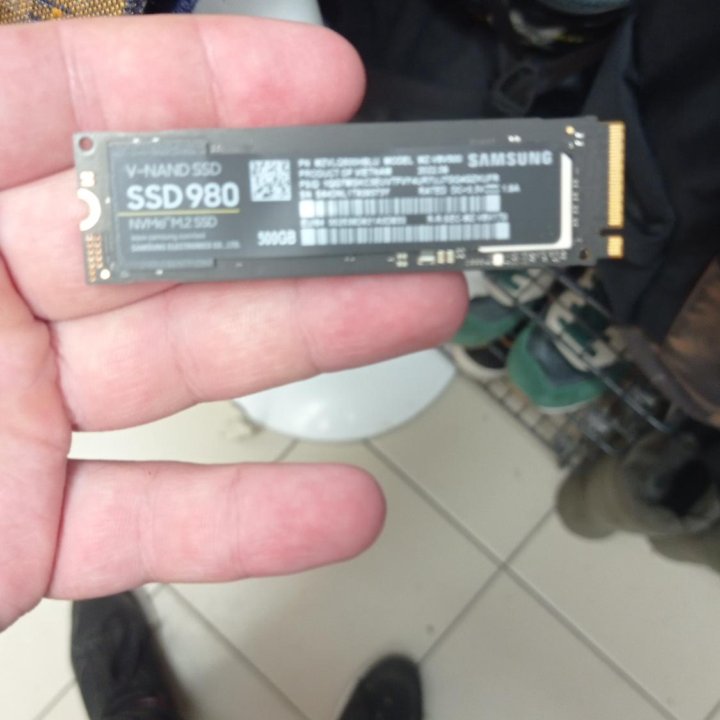 Внутренний SSD диск SAMSUNG 980 500GB, M.2