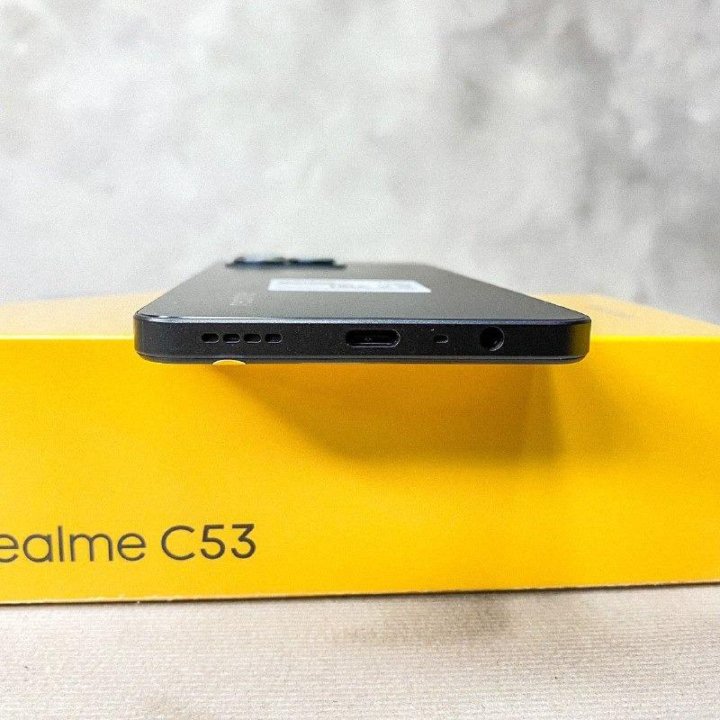 Realme C53 6ГБ+128ГБ Black! РСТ! NFC