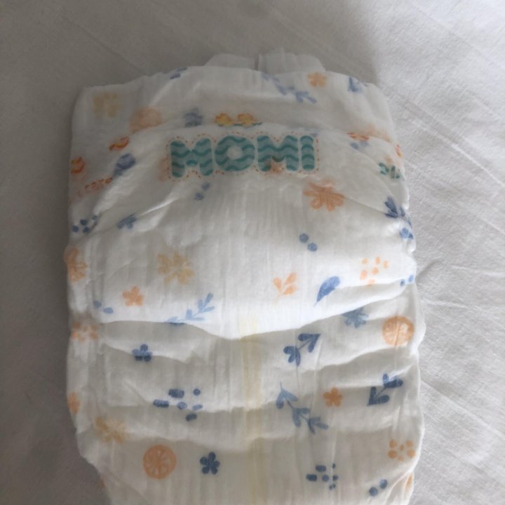 Подгузники 3-6 кг momi comfort care 39 шт