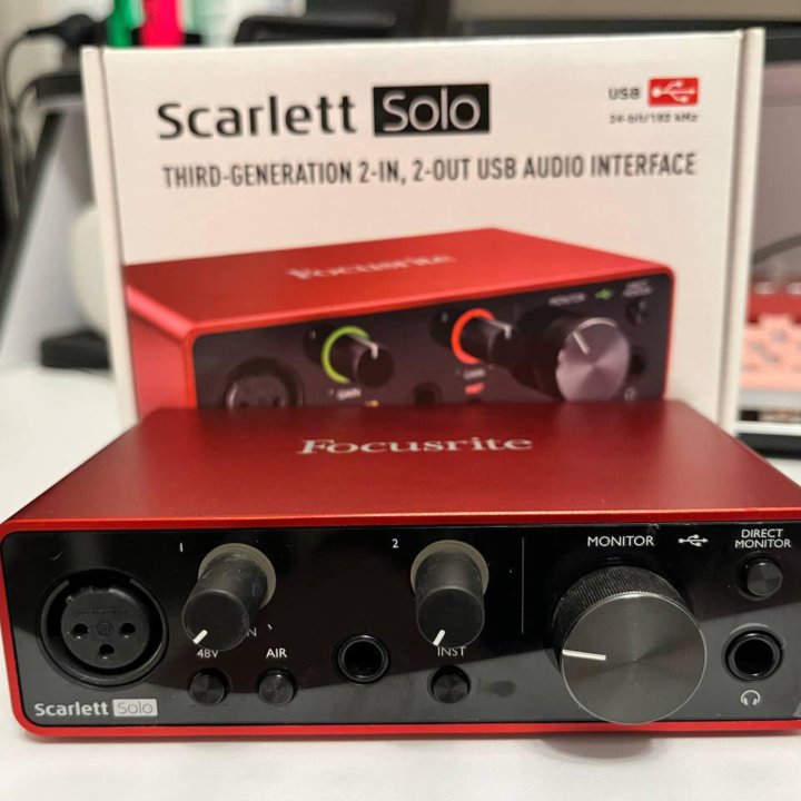 Focusrite Scarlet solo 3 gen