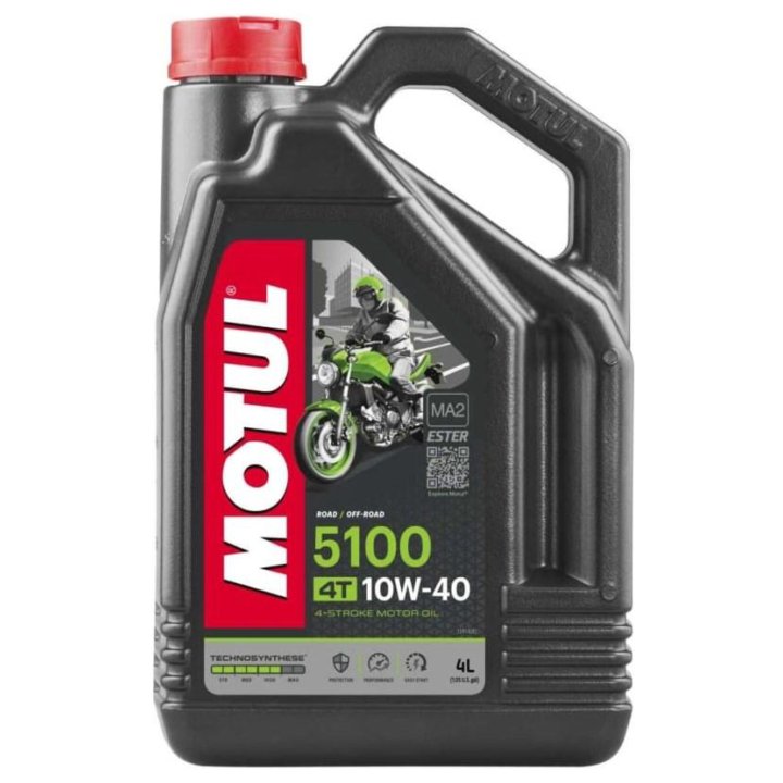 Масло моторное Motul 5100 4T 10w40 4-тактное 4 литра