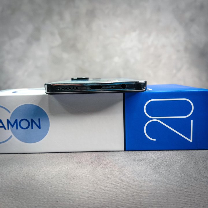 TECNO CAMON 20 8ГБ+256ГБ Glacier Glow! РСТ! NFC