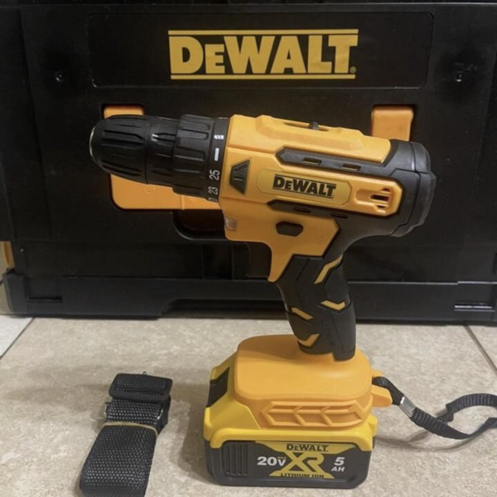 Набор 4в1 DeWalt Аккум УШМ +Шур+Перф+ Гайковерт