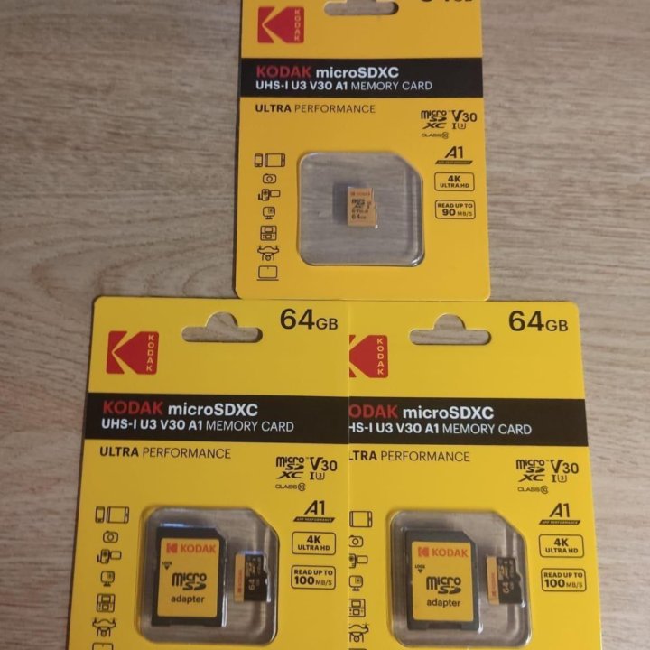 Карта памяти micro SD 64gb