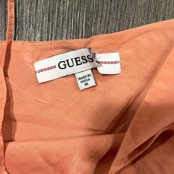 Guess топ шелк новый