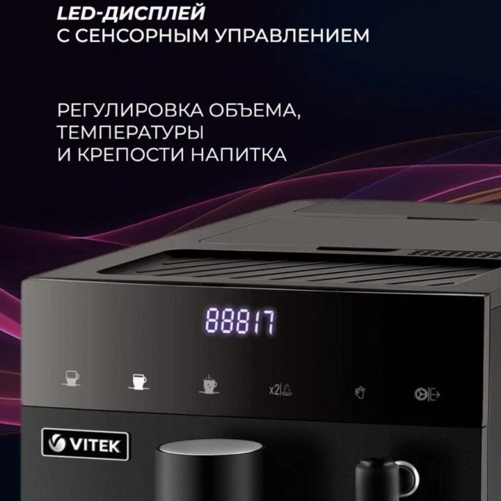 Кофемашина Metropolis VITEK VT-8701