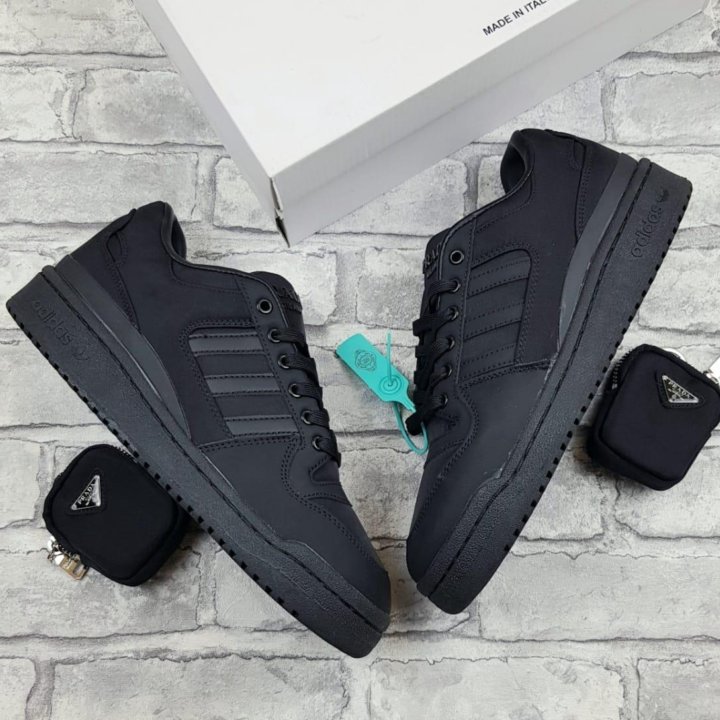 Мужские кроссовки Adidas Forum X Prada ✔️