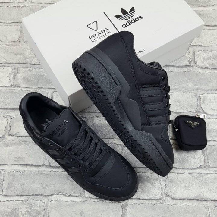 Мужские кроссовки Adidas Forum X Prada ✔️