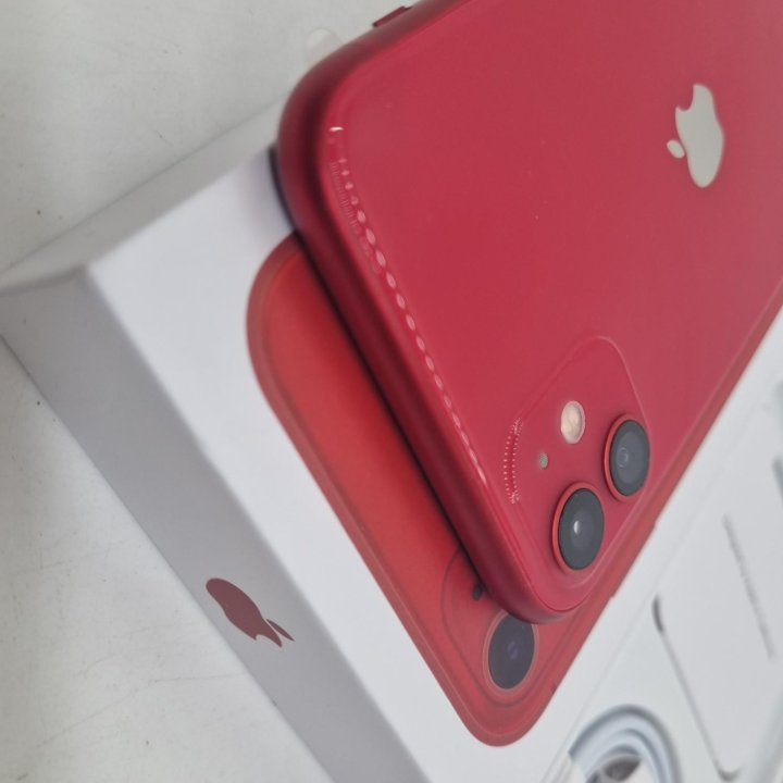 iPhone 11 128GB Red на 2 SIM Состояние нового