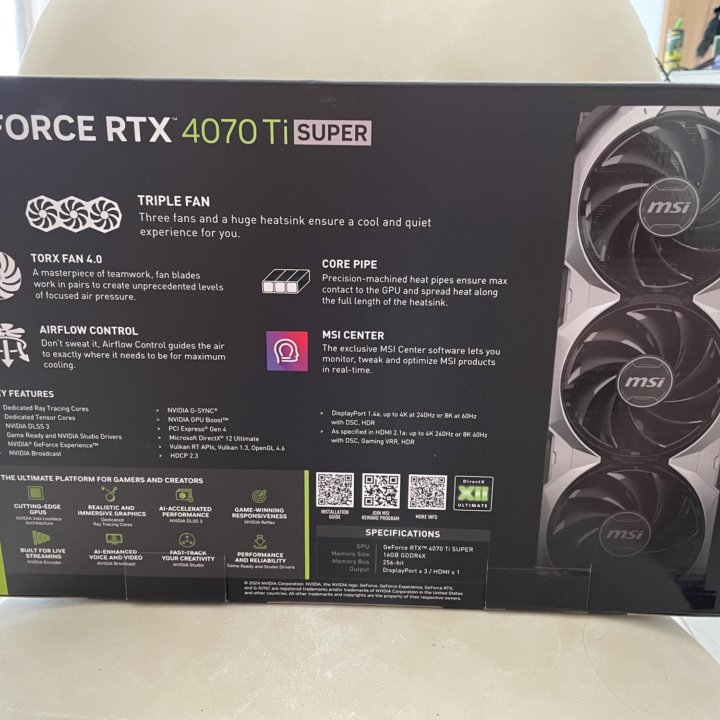 RTX 4070ti super 16gb