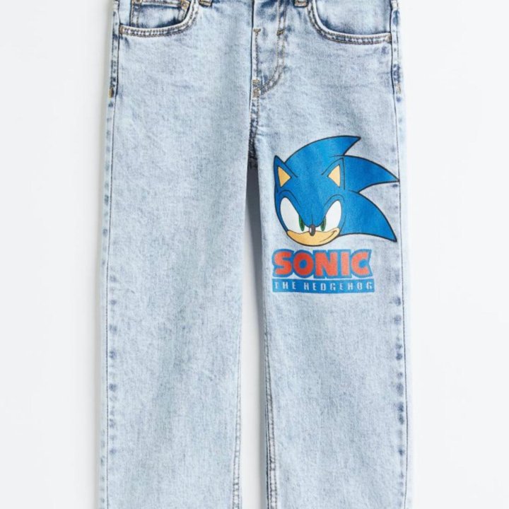 Джинсы Sonic, H&M, 7-8 лет