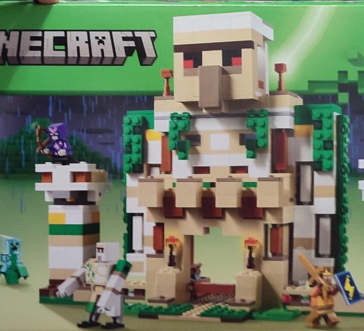 Lego minecraft iron golem fortress 21250