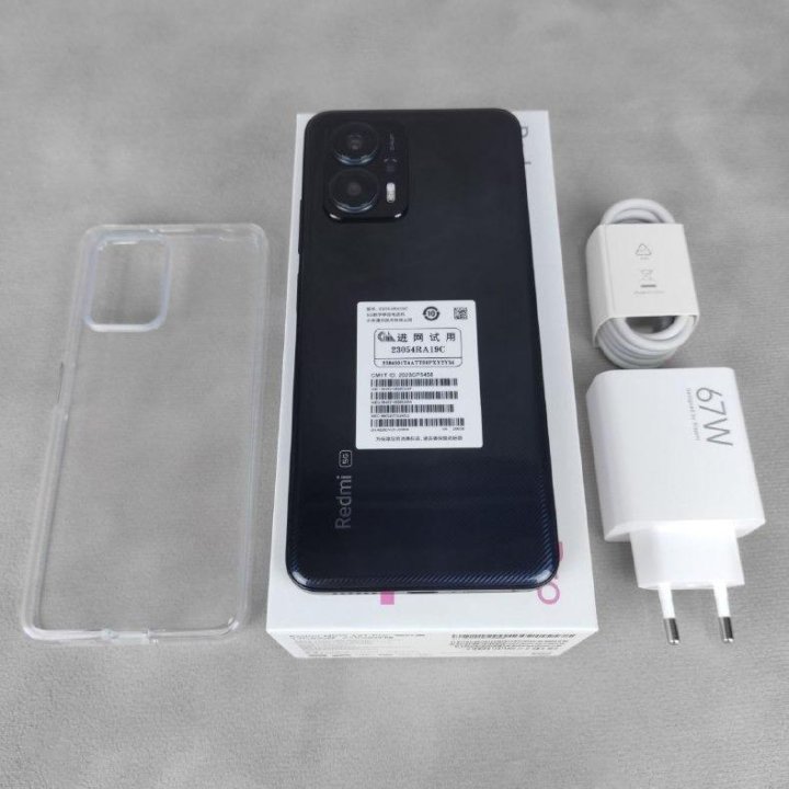 Xiaomi Redmi Note 12T Pro 5G 12ГБ+256ГБ Black