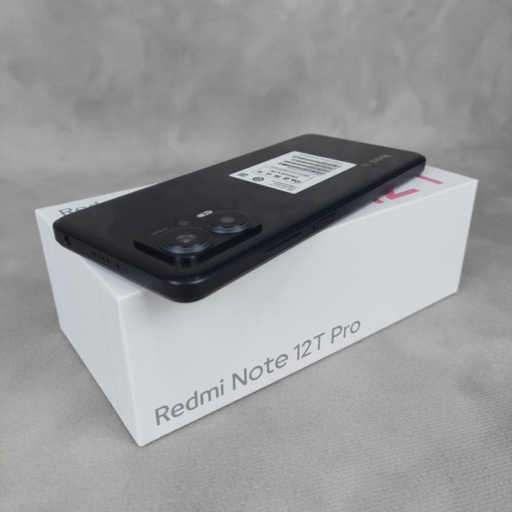 Xiaomi Redmi Note 12T Pro 5G 12ГБ+256ГБ Black