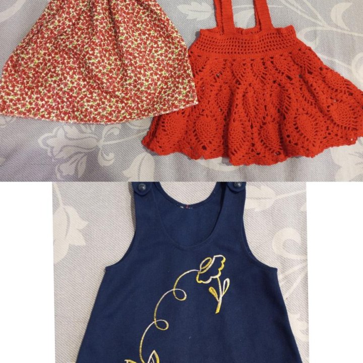 Платья, р. 74-80-86